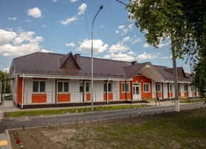 Строительство Глушковского интерната для престарелых